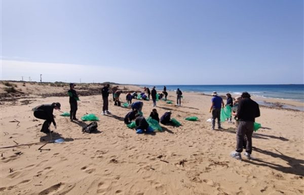 בגליל העליון מתגייסים למען הצלת החופים המזוהמים